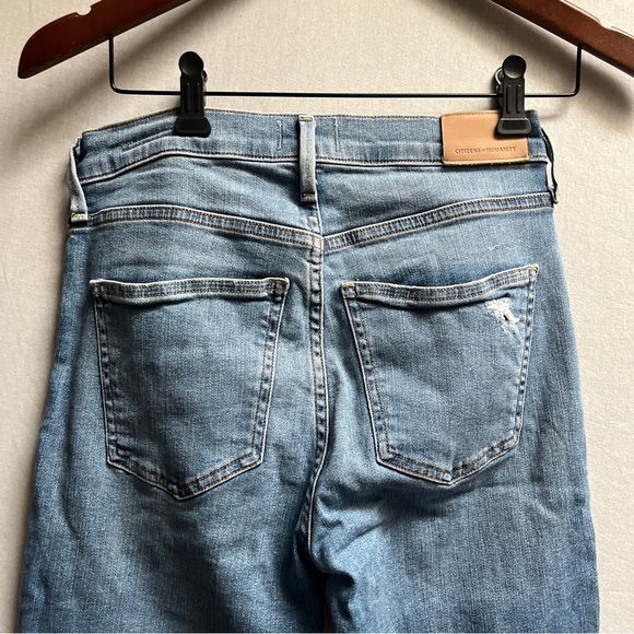 Citizens of Humanity rocket ankle Blue Women's Skinny Jeans Sz 26 - Picture 4 of 13